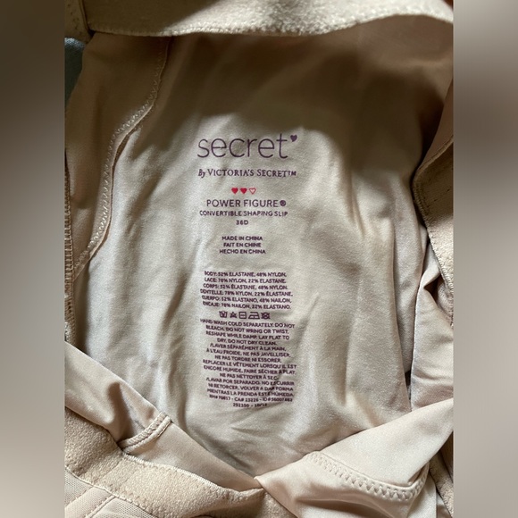 Victoria’s Secret Power Figure Cupped Shaping Slip - Picture 3 of 3